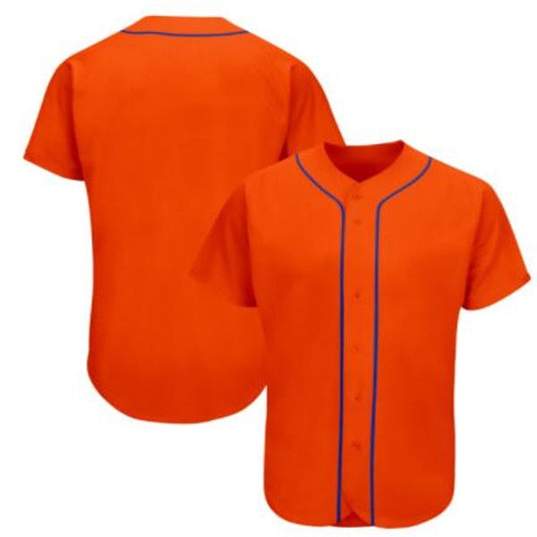 Großhandel Herren Blanko-Trikots für Sportler, Baseball-Jersey-Sport-Shirts, gut 011