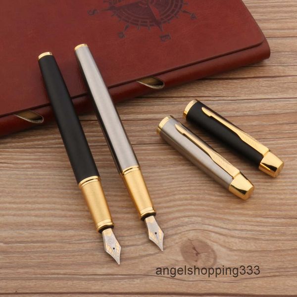 

metals 77 vulpen matte black rvs veer arrow gold calligraphy office school paper deliveries