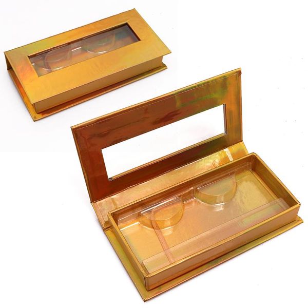 

false eyelashes gold basic lash box emty ashwood