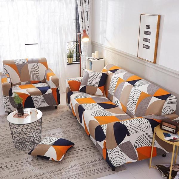 

chair covers washable all-inclusive printed sofa cover cushion non-slip elastic stretch slipcover soft polyester living room four season