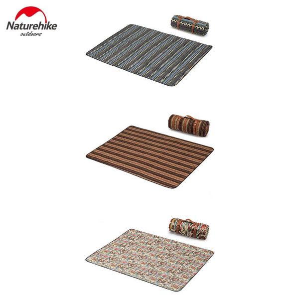 

outdoor pads naturehike lightweight portable thickened cotton picnic mat camping hiking beach self-driving tour moisture-proof pad
