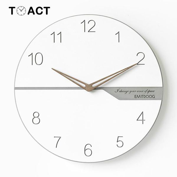 

modern minimalist luxury wall clock living room decoration home big wall clock mute minimalist nordic watch reloj de pared