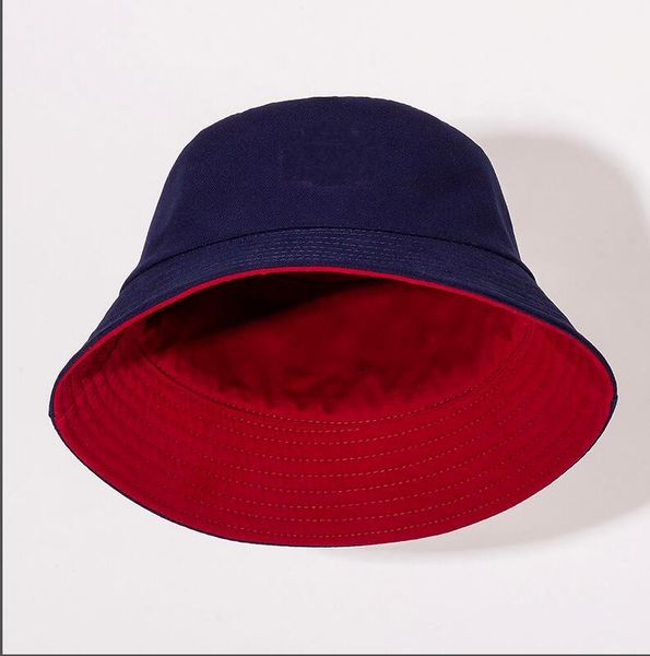 

2021 wholesale spring summer bucket cap fashion fishing stingy brim hats breathable casual fitted designer hat casquette 20 color highly qua, Blue;gray