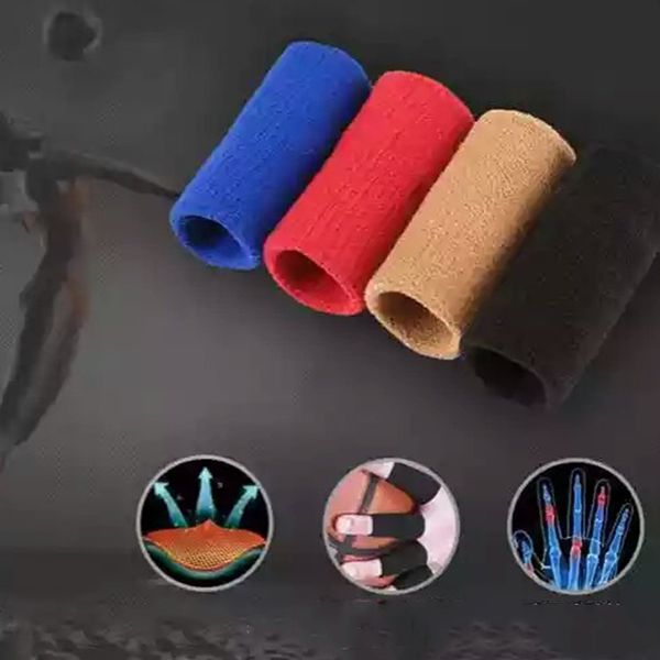 

5pcs finger knuckles protectors finger protection sheath sleeve brace for basketball sports m2