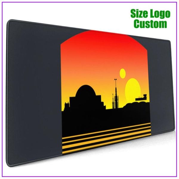 

mouse pads & wrist rests tatooine sunset twin suns of boy's journey to become a jedi knight alfombrilla escritorio pc gamer completo ex