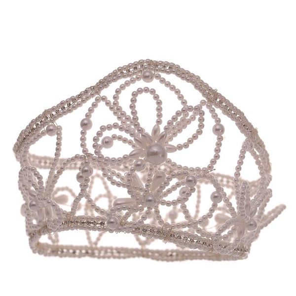 

hair clips & barrettes bridal crown headwear set with earrings luxury handmade beaded accessories for female wedding birthday@88, Golden;silver