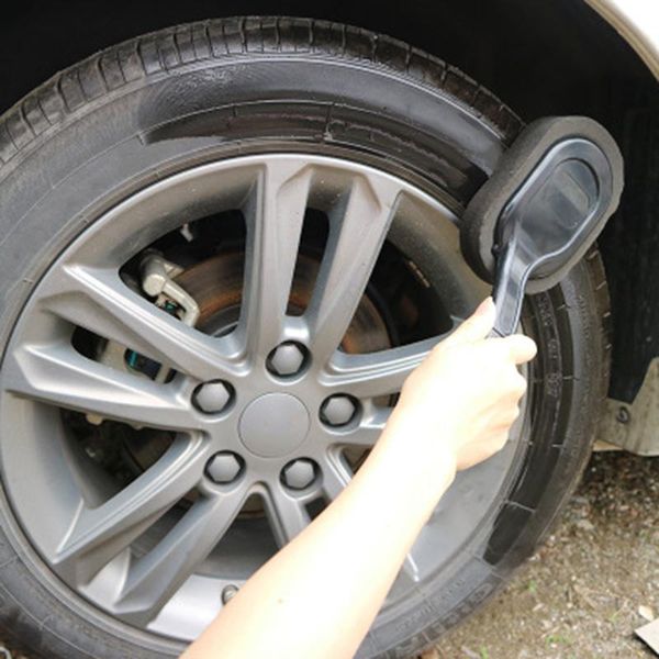 

car sponge abs handle brush cleaning long tire waxing 29*9*3cm high strength
