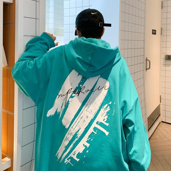 

men's hoodies & sweatshirts autumn wholesale 2021 trend fashion warm soft oversize pullover tracksuit casual black men 's winter w