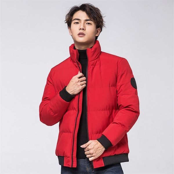 

winter men brand casual warm thick waterproof jacket parkas coat men autumn outwear windproof parkas jacket 8xl 210818, Black