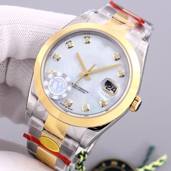 

tw men's watch diameter 41 mm loaded 3235 integrated movement super power reserve sapphire crystal mirror waterproof function, Slivery;brown