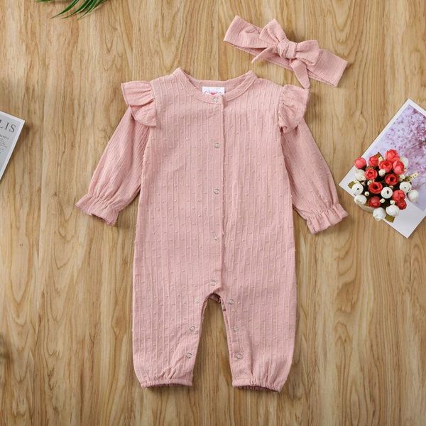 

jumpsuits baby & children's born boy girl floral outfits button romper jumpsuit long sleeve playsuit, Blue