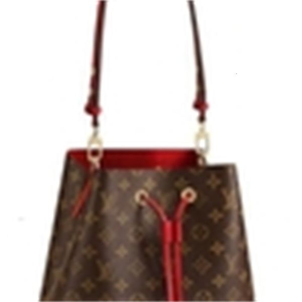 

yangzizhi8 fashion m44021 2018 new women nono shows shoulder bags totes handbags handles cross body messenger bags, Black;red