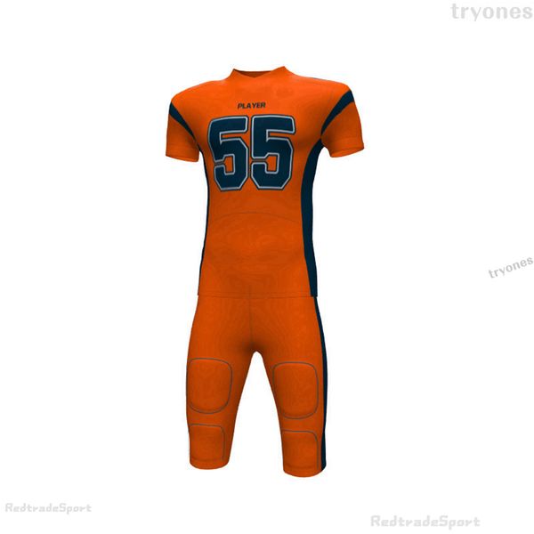 

mens custom blank orange teal football jerseys embroidery logo white womens any name number stitched shirts s-xxxl a0026, Black;red