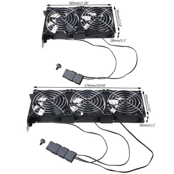 

universal deskcomputer vga cooler partner ultra quiet chassis pci coolingfan y5la