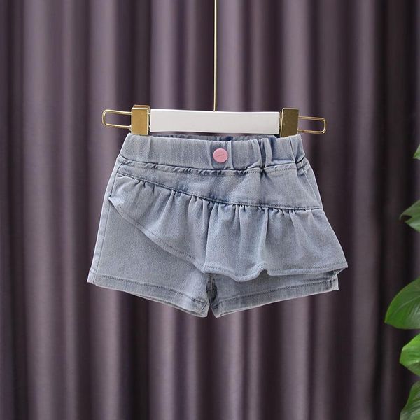 

kids short jean pants girls denim shorts jean girls fashion baby girl clothing shorts kids patchwork for girl, Black