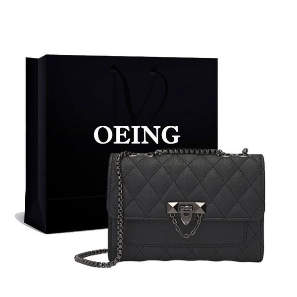 

evening bags diamond lattice shoulder quilted handbags luxury designer women ladies chain crossbody bag shoppers purses