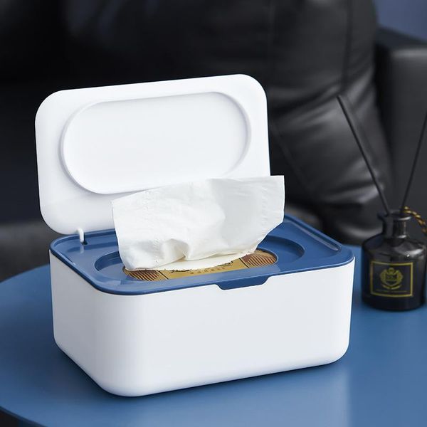 

tissue boxes & napkins creative wet box large capacity removable household dry and sealed dust mask storage