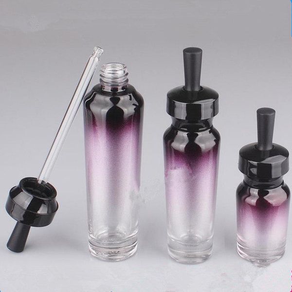 

storage bottles & jars 20ml purple essential oil glass bottle cosmetic packaging dropper luxury container f20211750