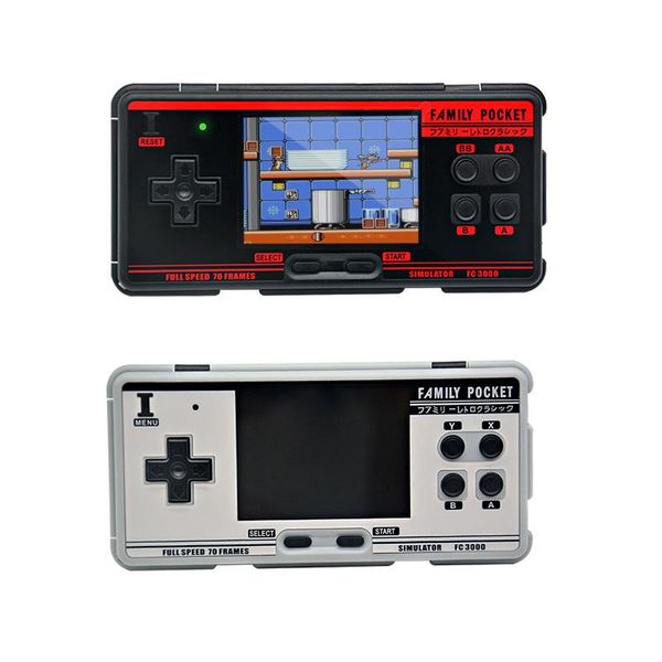 

game controllers & joysticks fc3000 handheld video console built-in 1091 portable support 8 formats av out put in stock