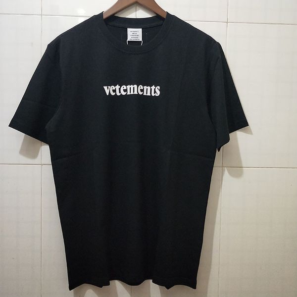 

2021 new vero das mulheres dos homens casual bordado moda e tag vetements t camisa o pescoo sk1l, White