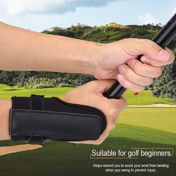 

golf training aids swing trainer hold wrist brace band corrector practice tool braces golfer accessory