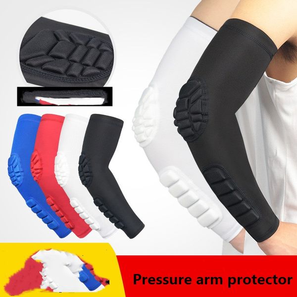 Esportes cotovelo sleeve braçadeira aquecedores de compressão braços supumport homens mulheres basquete de bicicleta de basquete