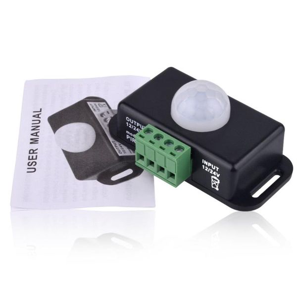 

body infrared pir motion sensor switch dc 12v/24v for led light strip automatic rf onleny lighting,switch