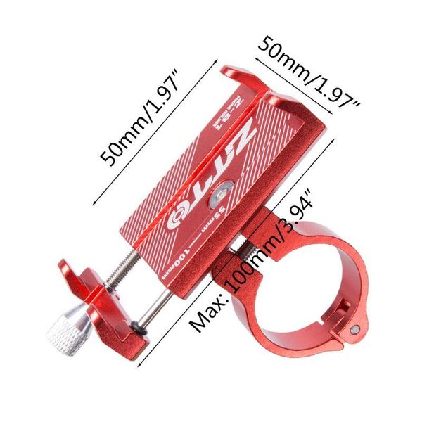 

car & truck racks bicycle mobile phone holder aluminum alloy fixed stand frame battery electric vehicle motorcycle riding accessories
