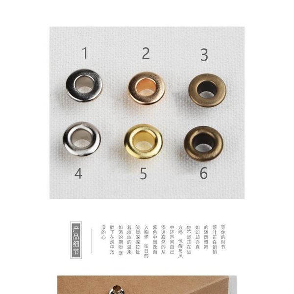 

chuangge 20pcs buttonhole candle diy supplies handmade aromatherapy wax tablets grommet candle special eyelet metal bu qyltjq