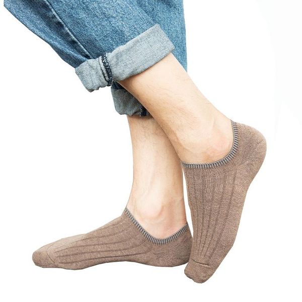 

men's socks 10 pairs men breathable compression bussiness short business casual ankle sock large size 38-44, Black