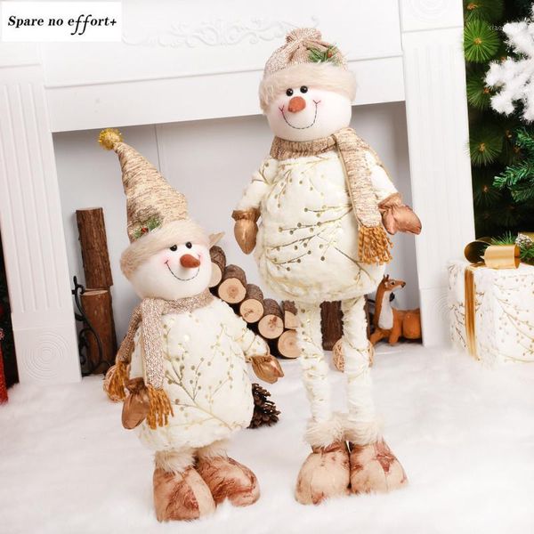 

christmas decorations year decor kids doll 1pcs santa claus snowman alpaca merry decoration pendants ornaments for xmas tree