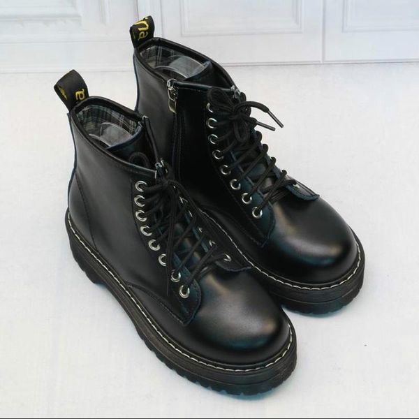 

boots drop womens ankle black medium heel lace up bottes wholesale