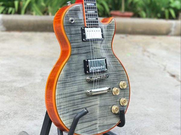 

cigarette grey guitar, electric guitar custom shop