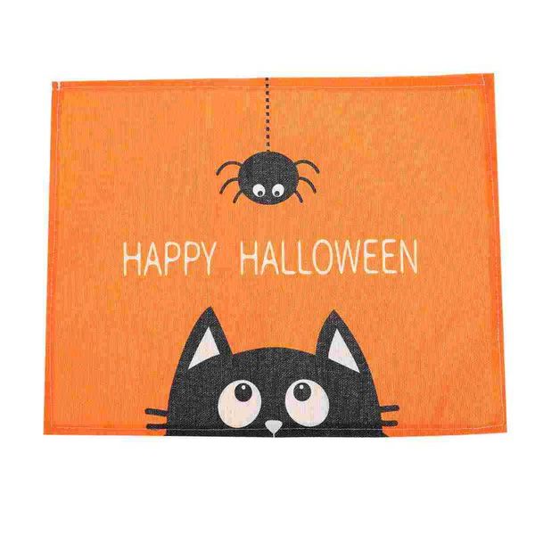 

mats & pads 4pcs table mat cotton and linen placemat place