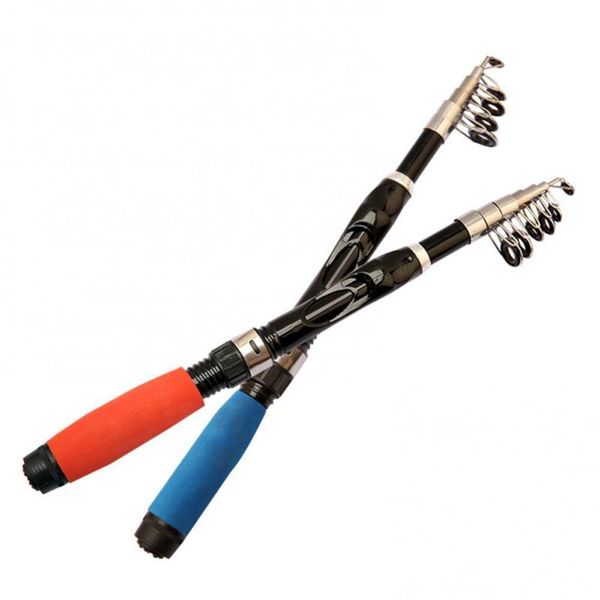 

boat fishing rods blue epoxy resin outdoor 1.3/1.5m portable mini sea rod ocean pole tackle durable tool