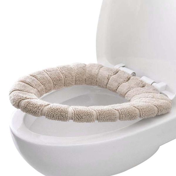

toilet seat covers removable cushioned cover pads thicker warmer stretchable washable lid