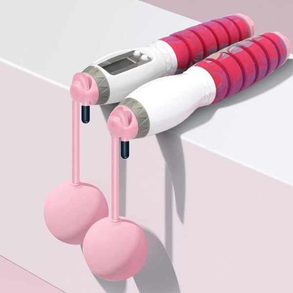 

jump ropes electronic skipping rope with counter fitness exercise counting jumping outdoors sports equipment supplies