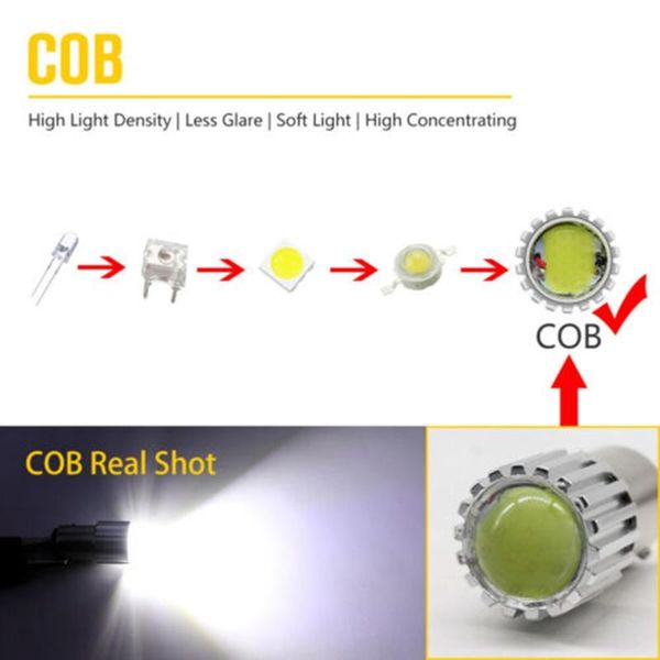 

6000k 1156 ba15s cob led light bulb ba15s brake bulb tail white 1156 cob led 2 pcs high-quality