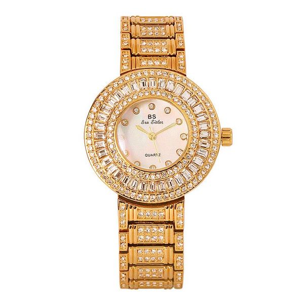 

wristwatches women watch fashion designer wrist gold leopard lucky clouds diamond ladies quartz clock, Slivery;brown