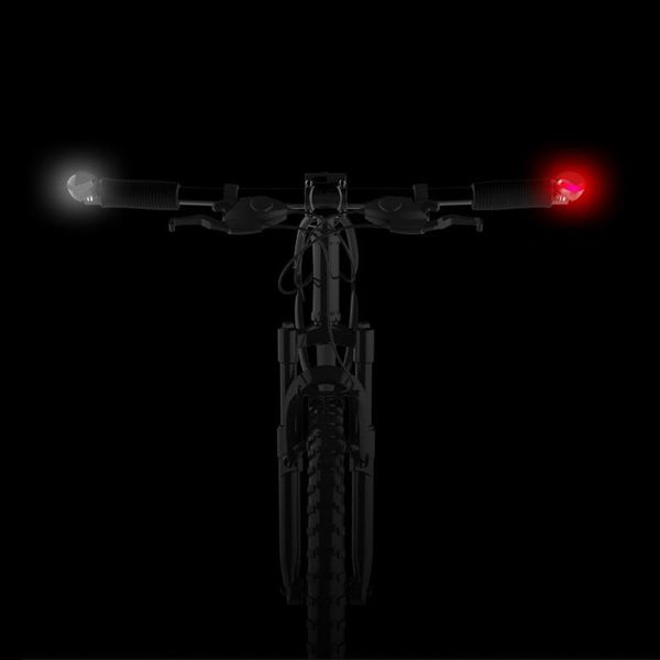 

bike lights bicycle light handlebar turn cycling bar end waterproof materials mtb mountain vice accessories