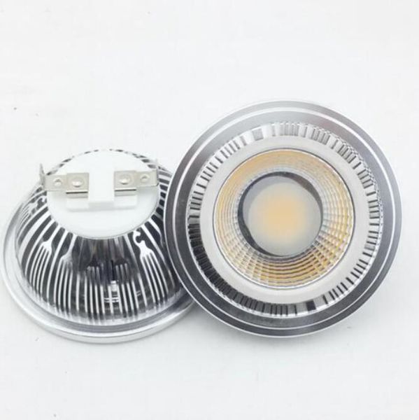 AR111 Gu10 COB LED Downlight 220V 110V LEDS Lâmpada 10W 12W 15W Spotlight