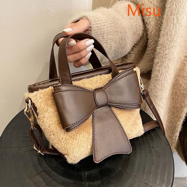 

cross body niche design bags 2021 trendy wild crossbody bag autumn and winter ins fashion plush women's shoulder