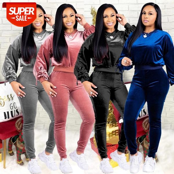 

Autumn Velour Tracksuit Womens Velvet Set Woman Tracksuit Sets Winter Velvet Suit Two Piece Set Women 2 Piece Outfits 2021 NEW #899w, White