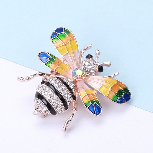 

factory brooch fashion personalized female accessories bee pin simple temperament sweater coat suit accessories decoration autumn and winter