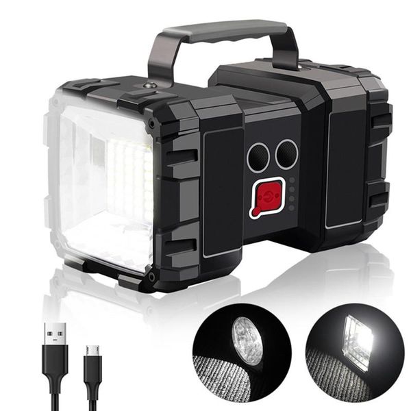

flashlights torches big portable lighting camping outdoor rechargeable powerful waterproof black linternas bg50ff