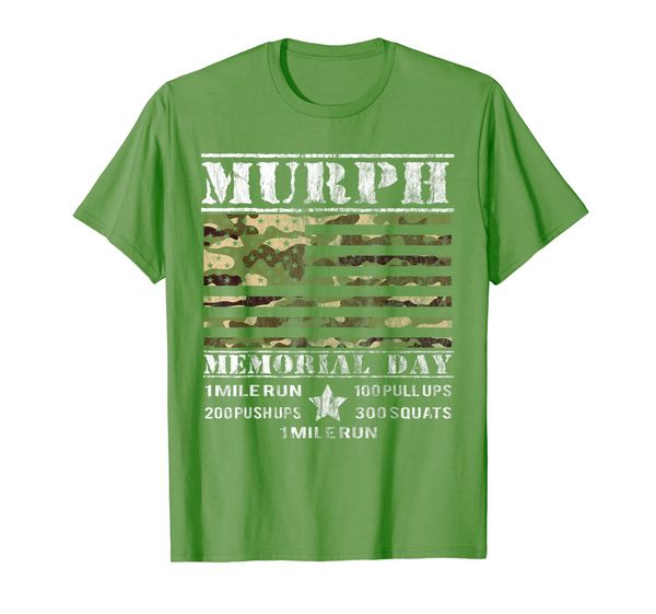 

memorial day murph camo shirt patriotic 2019 wod challenge, White;black