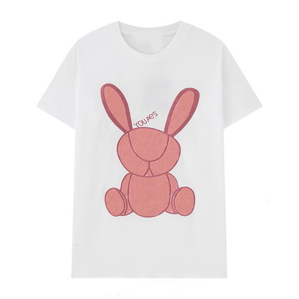 

2021 frÃ¼hling sommer luxus europa paris fuji bergwolke aufhellen puff print tshirt mode mÃ¤nner frauen baumwolle kurzarm t-shirt # 01, White;black