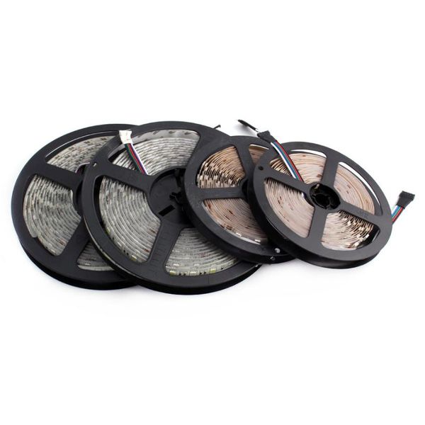 

12v rgb led light stripe waterproof 5m 60leds/m ip65 ip67 ip68 rgb led strip tape fiexble diode bedroom multi-color lamp