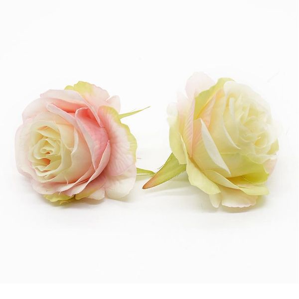 

10 pieces 6 cm silk flowers artificial roses decorative flowers wreaths home decoration accessories wedding diy gifts bo jlljls