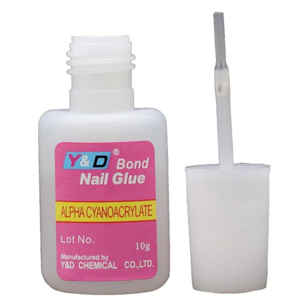 

nail gel 1pc 10g glue fake tips acrylic pegamento para unas accessories tool for false rhinestone colle a faux ongle, Red;pink